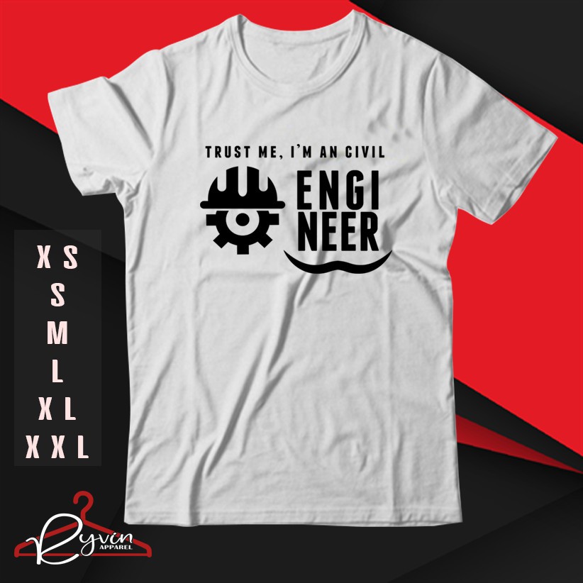 🔥HOT🔥 Áo thun STATEMENT DESIGN BE AN ENGINEER COURSE cực ngầu