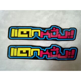 Tem logo chữ thái 15k một cặp