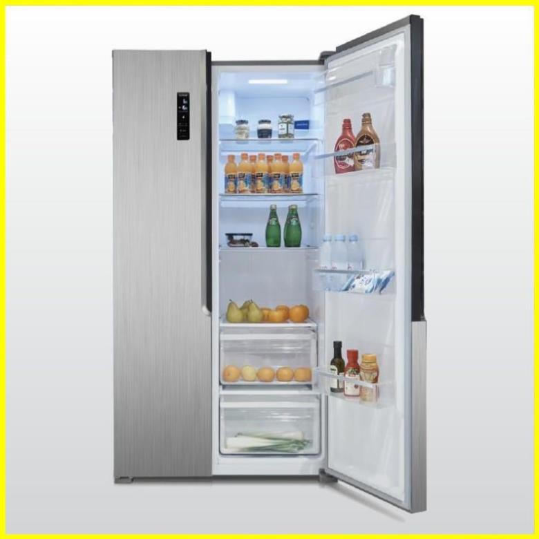 Tủ lạnh Malloca Side by Side MF - 517SBS , Dung tích 517L nhập khẩu nguyên chiếc ( Cam Kết Chính Hãng )