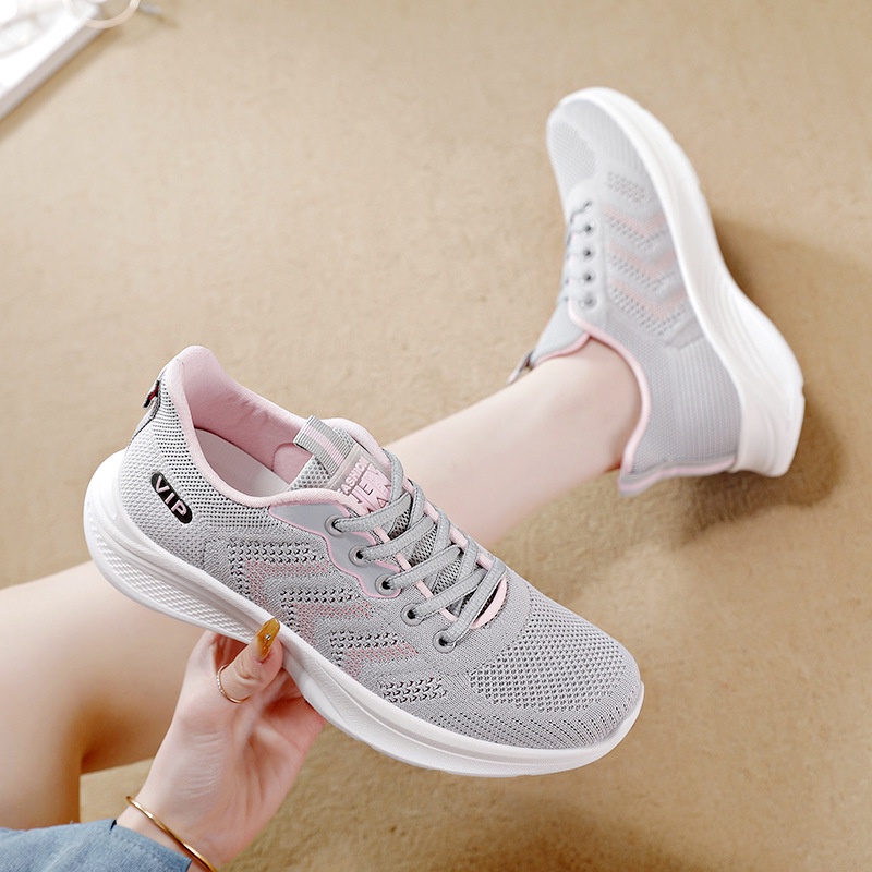 Giày Nữ Thể Thao Sneaker Cao Cấp Đế Nhẹ Đi Êm - Q07