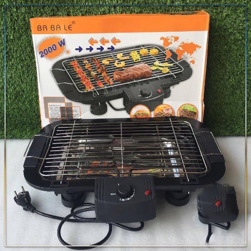 Bếp nướng điện cao cấp electric barbecue grill 2000W không khói