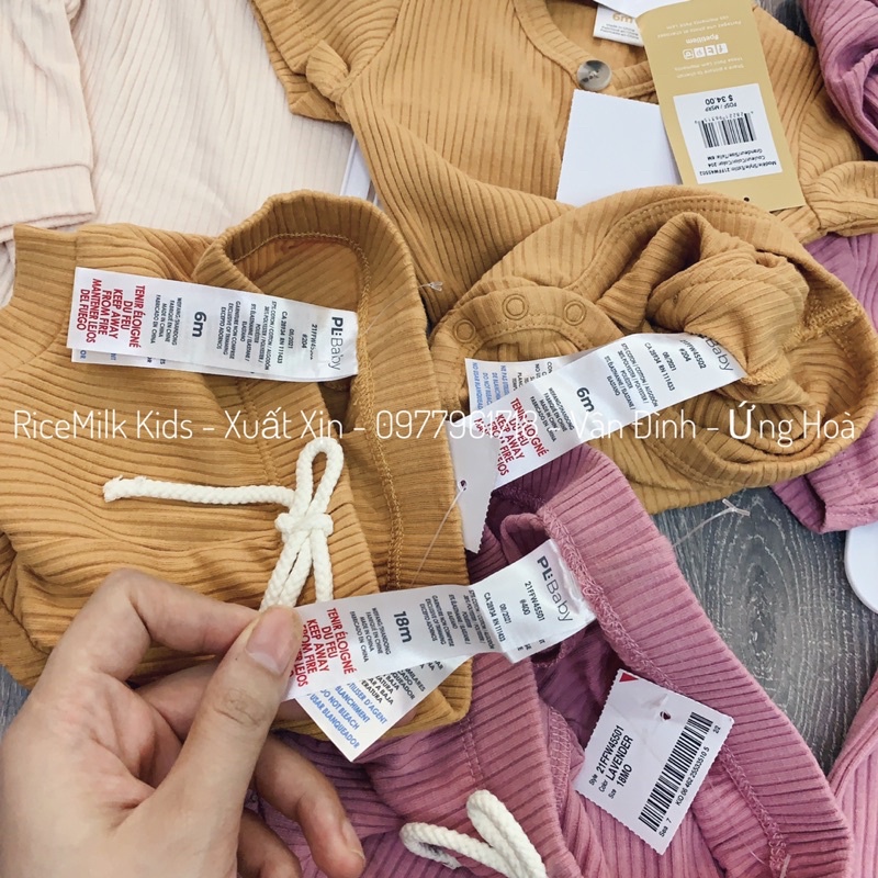 Set bộ 3 chi tiết cho bé xuất dư xịn