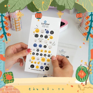 Bộ Sưu Tập Hình Dán Trang Trí Nổi Tiếng Hàn Quốc Suatelier Korea Sticker 1