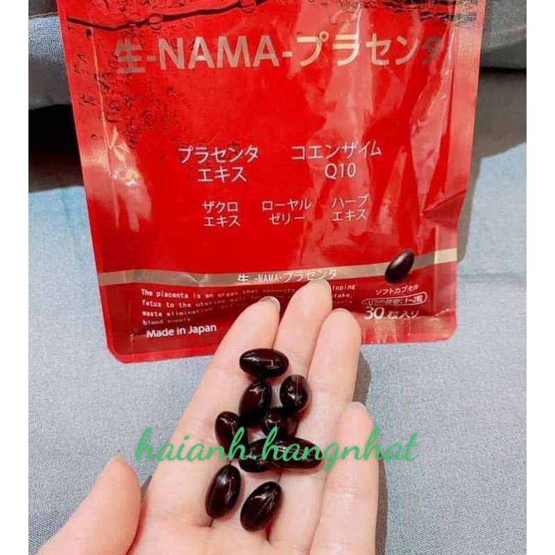 Mẫu mới nama placenta đẹp da hàng nhật