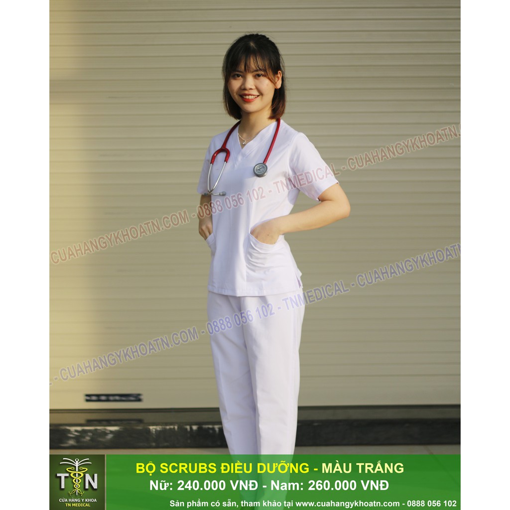 Bộ Scrubs Điều Dưỡng (Y Tá) - Thương hiệu TN Medical