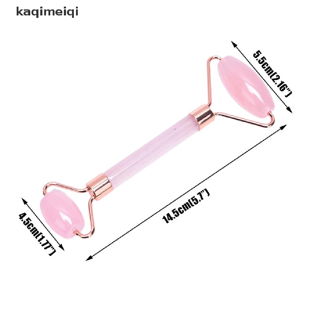 [KAQ] Roller Massager Face Natural Stone Slimming Lift Massage Facial Skin Care Tool GJL
