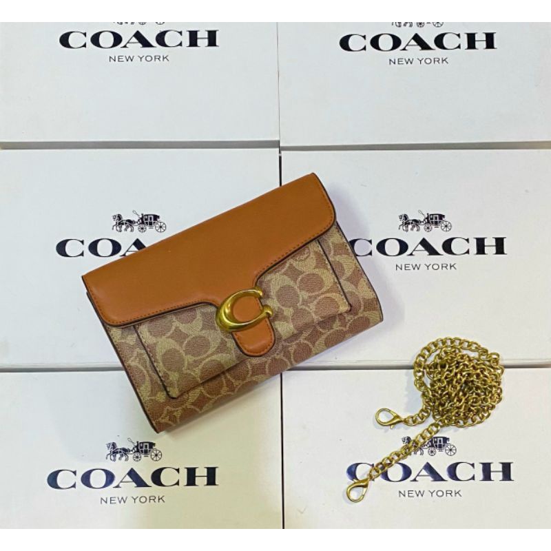 TÚI C.O.A.C.H VUÔNG XUẤT XỊN SIZE 20CM