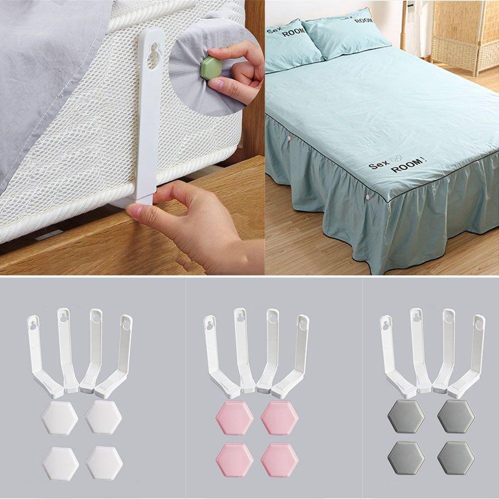 Set 4 Kẹp Cố Định Ga Trải Giường Chống Trượt Tiện Dụng
