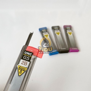 Ruột chì bấm 2B 0.5 mm UNC TX-9002 (Mẫu Bao Bì Giao Ngẫu Nhiên)