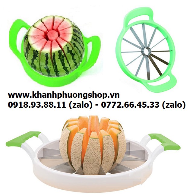 dụng cụ xẻ dưa hấu thành nhiều miếng - dụng cụ xẻ dưa hấu