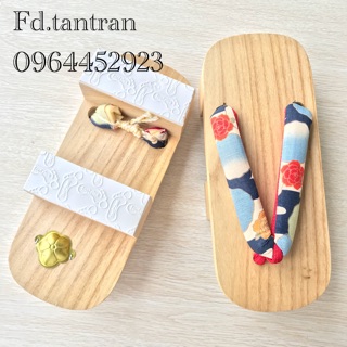 Guốc gỗ Geta nữ Nhật Bản