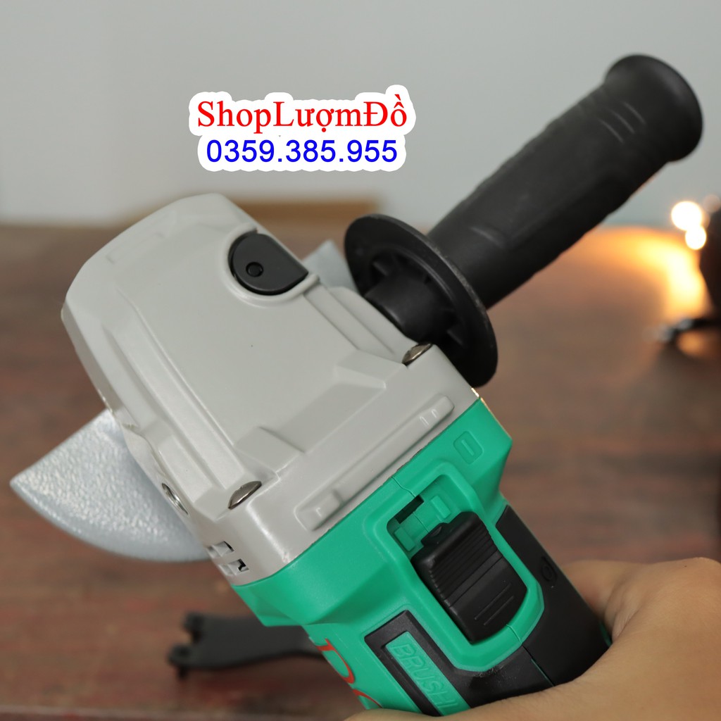 Thân máy mài góc dùng pin 100mm DCA ADSM02-100 ( không chổi than)