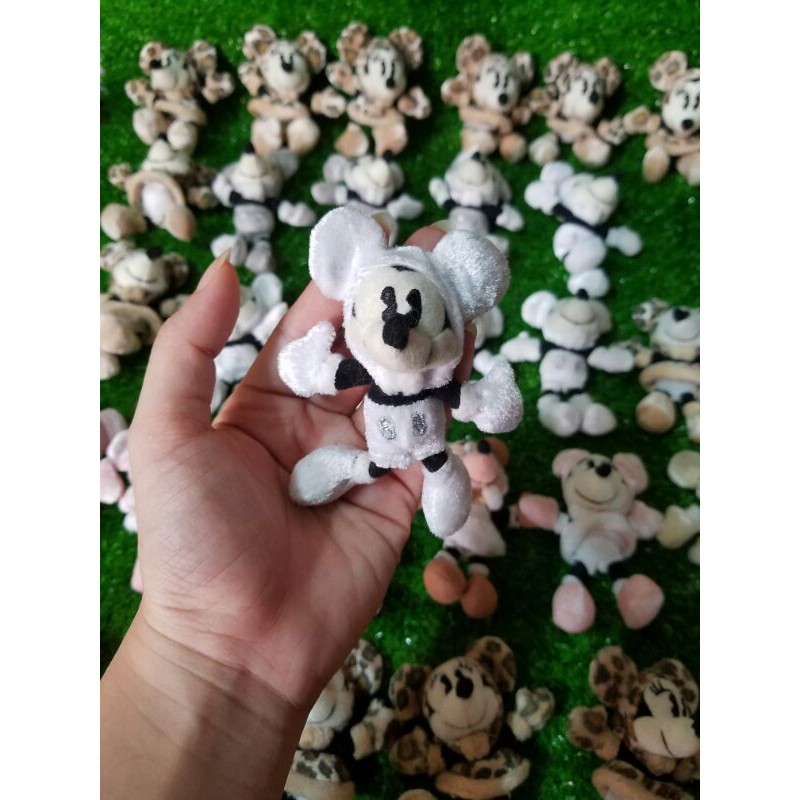 móc khóa , móc điện thoại gấu bông trang trí Mickey