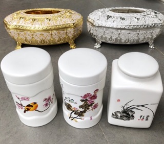 Hủ đựng trà gốm sứ cao cấp
