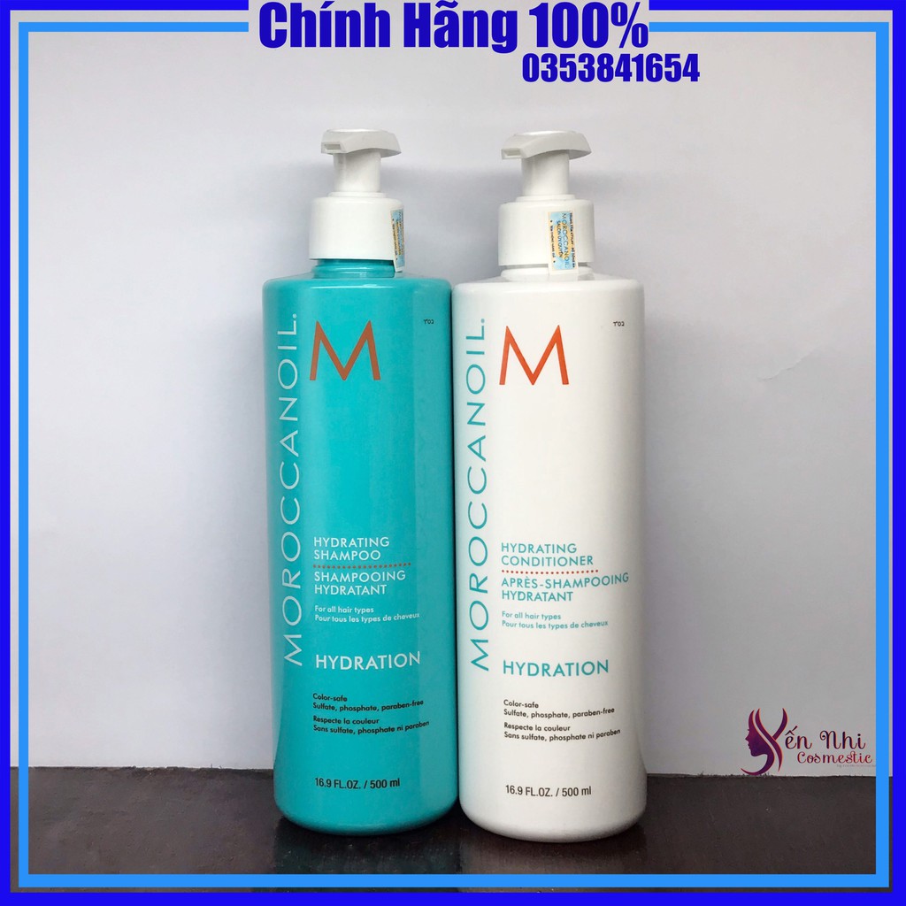 💞[ Dầu Gội Dầu Xả Dưỡng Ẩm sâu Moroccanoil ] - Cặp gội xả moroccanoil - Moroccanoil 500ml