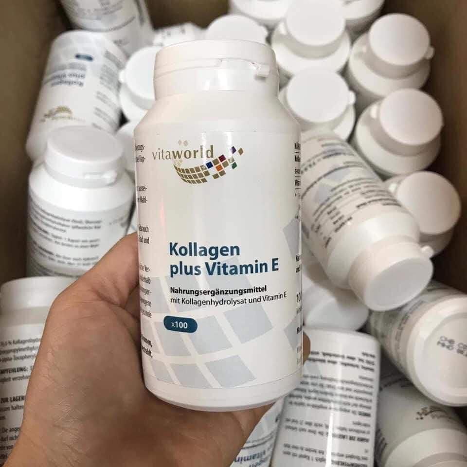 Viên uống Kollagen Plus Vitamin E