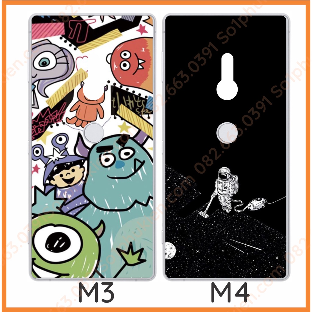 Ốp lưng dẻo in hình đẹp dành cho Sony xz2 / xz2 premium