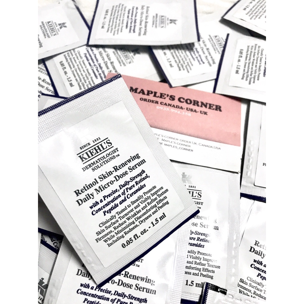 Tinh Chất Trẻ Hoá Da Kiehls Retinol Micro Dose Serum