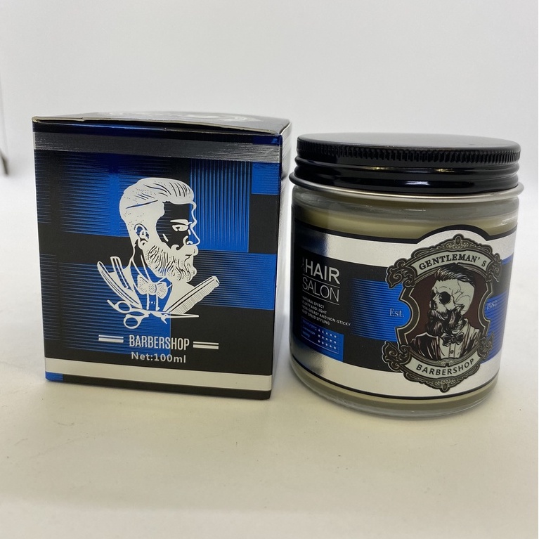 Sáp vuốt tóc nam Wax vuốt tóc GENTLEMANS  Clay Wax (BARBERSHOP)