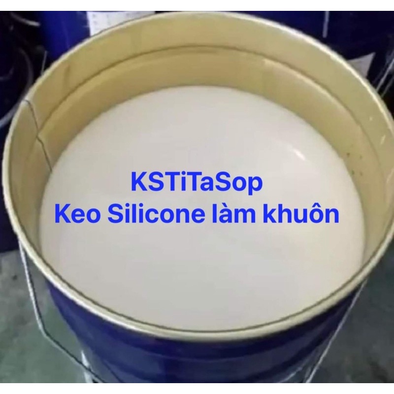 Keo Silicone đổ khuôn nhựa kèm xúc tác trọn bộ