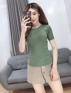 Combo 5 áo thun gân body