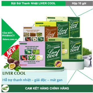 Bột sủi thanh nhiệt LIVECOOL Nam Dược (Hộp 10 gói) [livercool, live cool, liver cool]