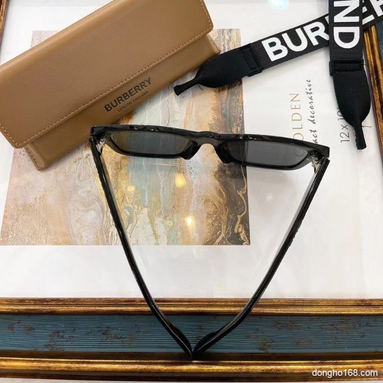 Kính Thời Trang Nam Nữ B.urberry, Mắt vuông, Chống nắng, Chống UV400, bảo hành 12 tháng - donghokinhmat168