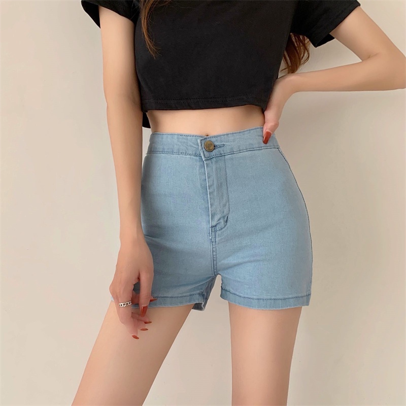 Quần Short Nữ Lưng Cao Plus Size
