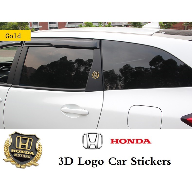 Miếng Dán Trang Trí Logo Xe Hơi Honda 3d Vip (mua 1 Tặng 1 Tặng 1)