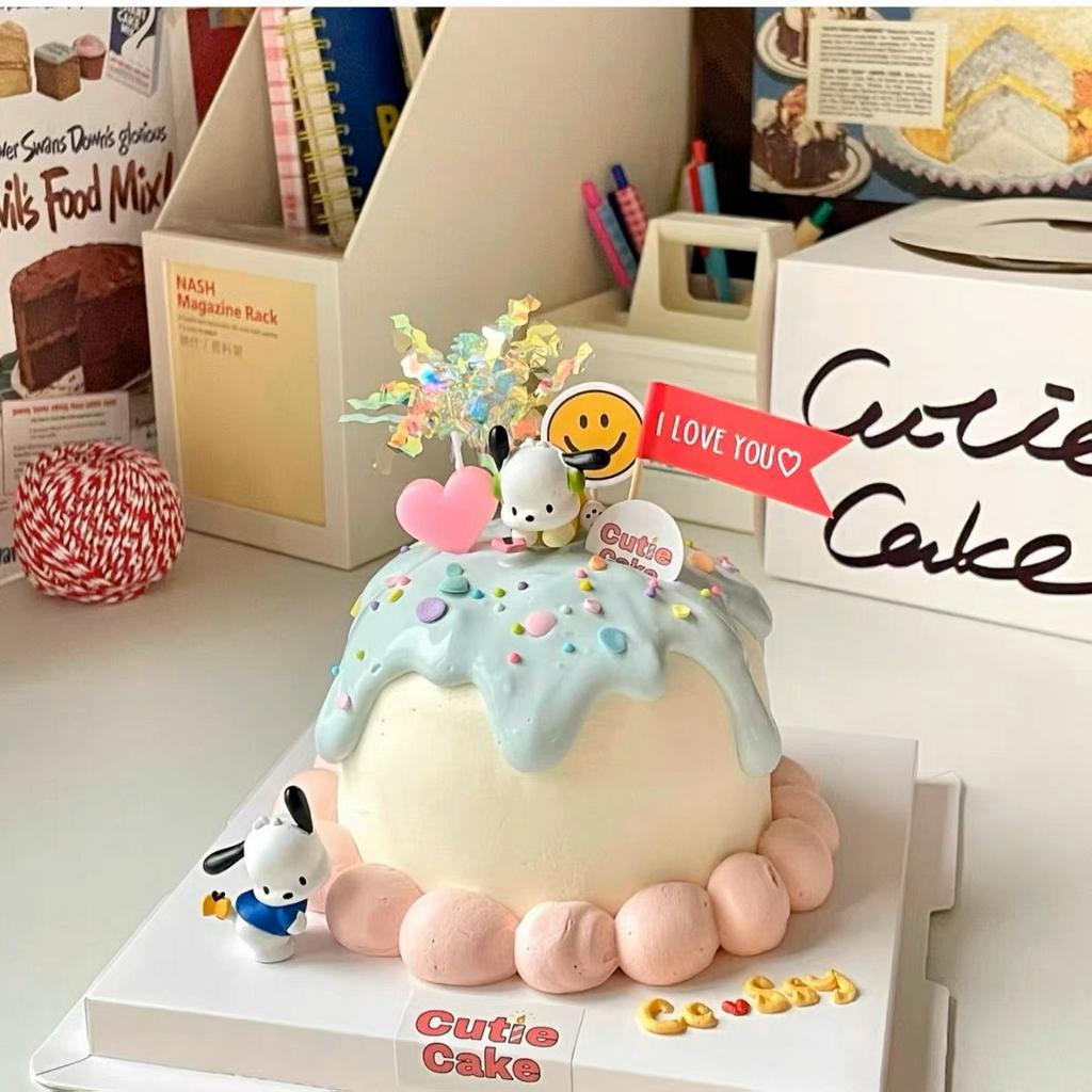 Tượng 5 Chó Pacha Nhựa Đẹp-Q4698