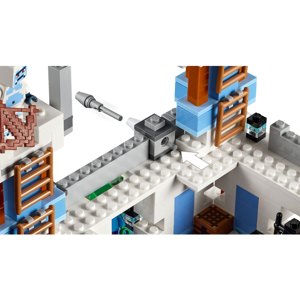 LEGO Minecraft 21186 Lâu đài băng