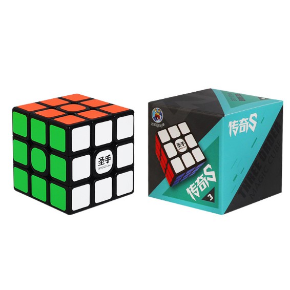 Rubik 3x3 ShengShou Legend S Khối Lập Phương Đồ Chơi Rubic 3 Tầng Hộp Xanh ( Viền Đen )