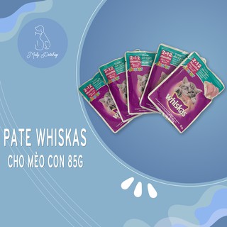 Pate gói Whiskas cho mèo con 85g