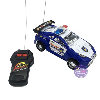 Hộp đồ chơi xe hơi cảnh sát 1188 điều khiển từ xa 2 kênh chạy pin