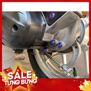 [Video+Hình thật] [SIÊU ĐẸP] COMBO 3 ỐC LÁP TITAN GR5 xe tay ga CỰC CHẤT