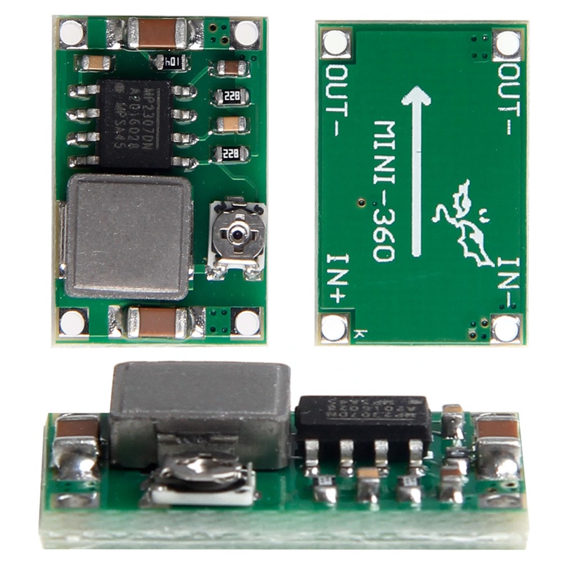 Mô đun hạ áp mini 360 DC/DC 4.75V-23V sang 1V-17V