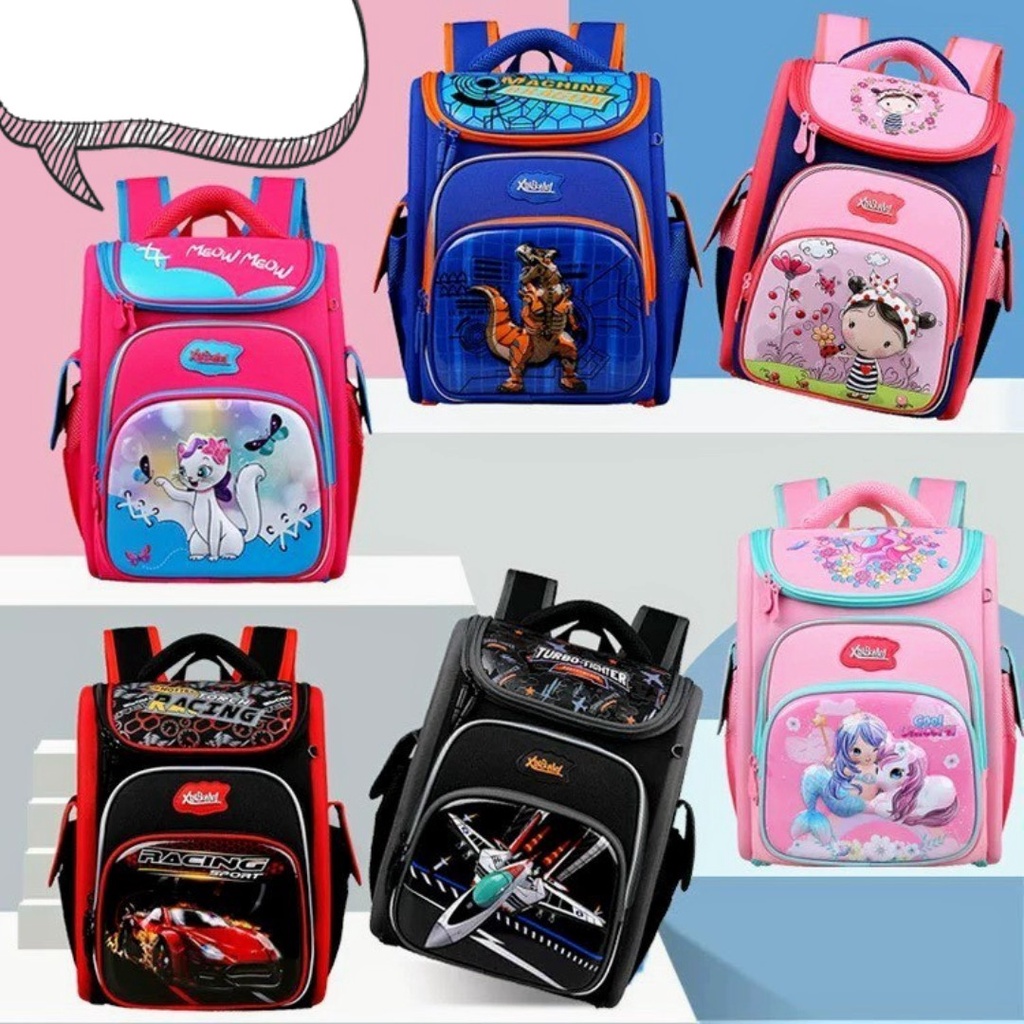 BaLô chống  Gù siêu xin cho bé tiểu học Balô cấp 1