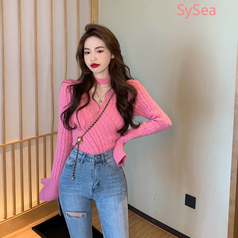 Áo Len Nữ Màu Sắc Thời Trang Thu Đông