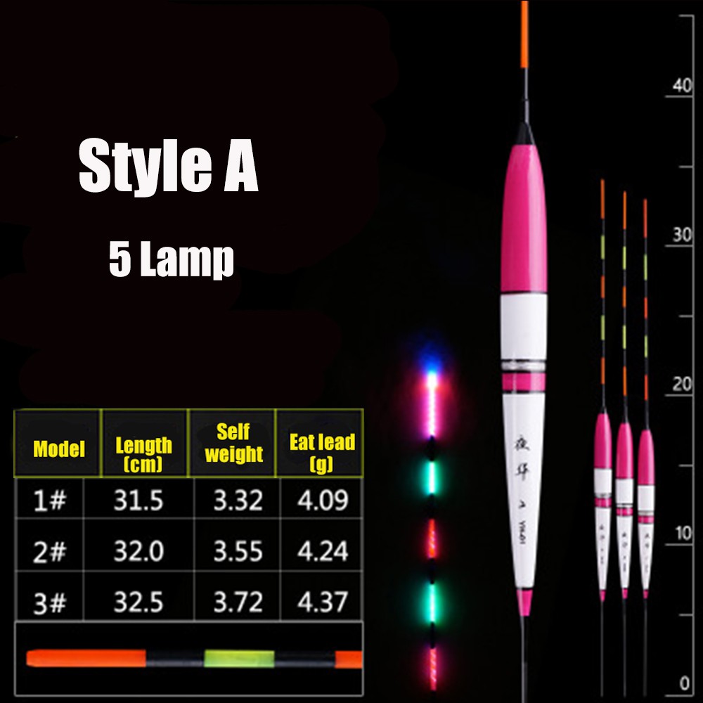 Phao câu cá có đèn led phát sáng chất lượng cao