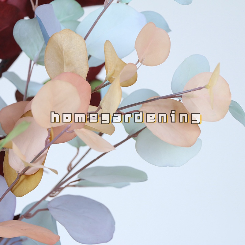 Cành Lá Giả Bằng Lụa Dùng Trang Trí Nhà Cửa/ Tiệc Cưới