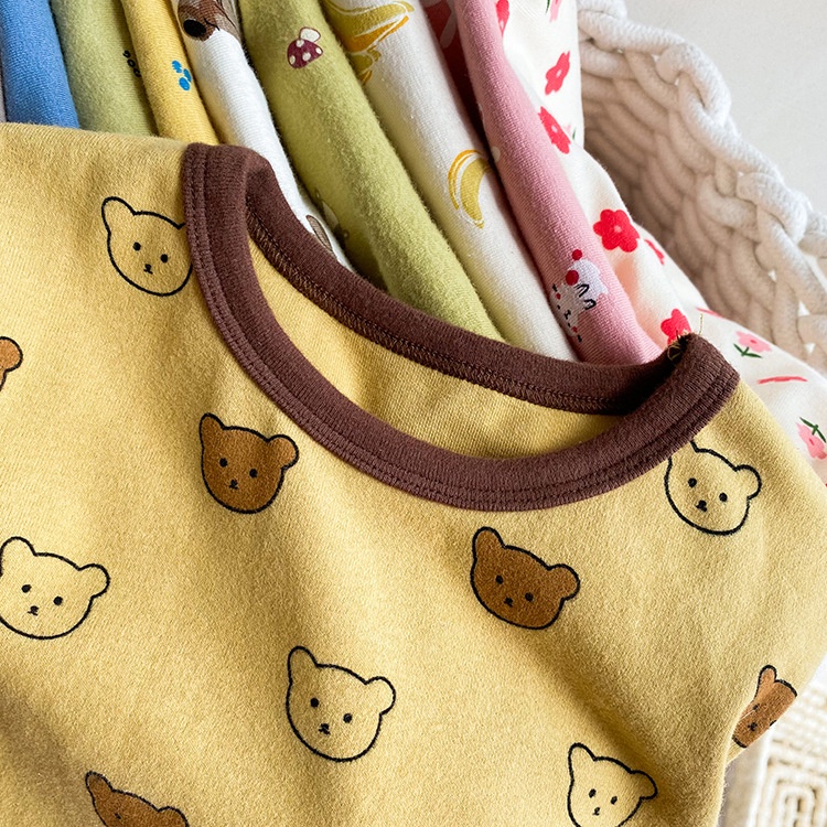 Bộ Thu Đông Bé Gái, Bộ Dài Tay Bé Gái, Bộ Ngủ Dài Tay Ambb Kids Chính Hãng Cho Bé Trai Và Bé Gái Từ 1-5 Tuổi ( 8-27kg)