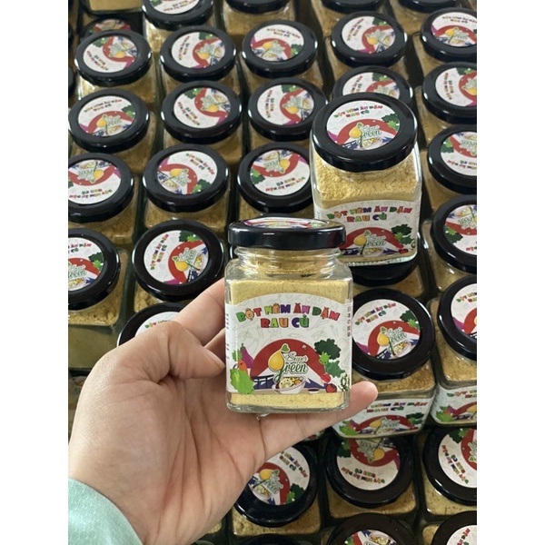 Bột nêm rau củ cho bé ăn dặm Super Green 6m+