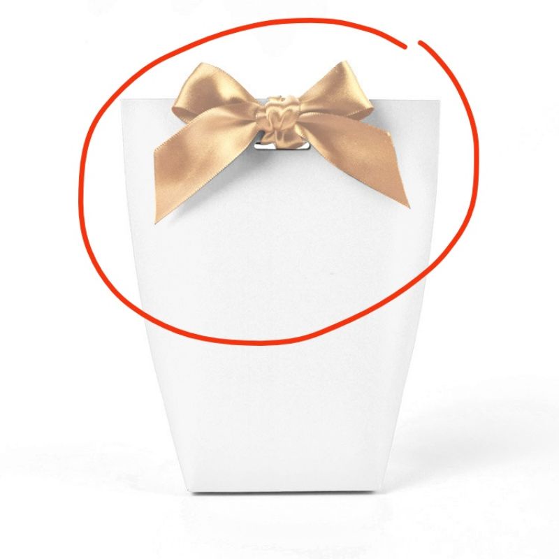 Dây Ruy Băng Dài 2.5cm Rộng * 18~45cm Có 3 Màu Có Sẵn Cho Gói Quà Lễ Hội Hộp Quà Gói Quà (@14)