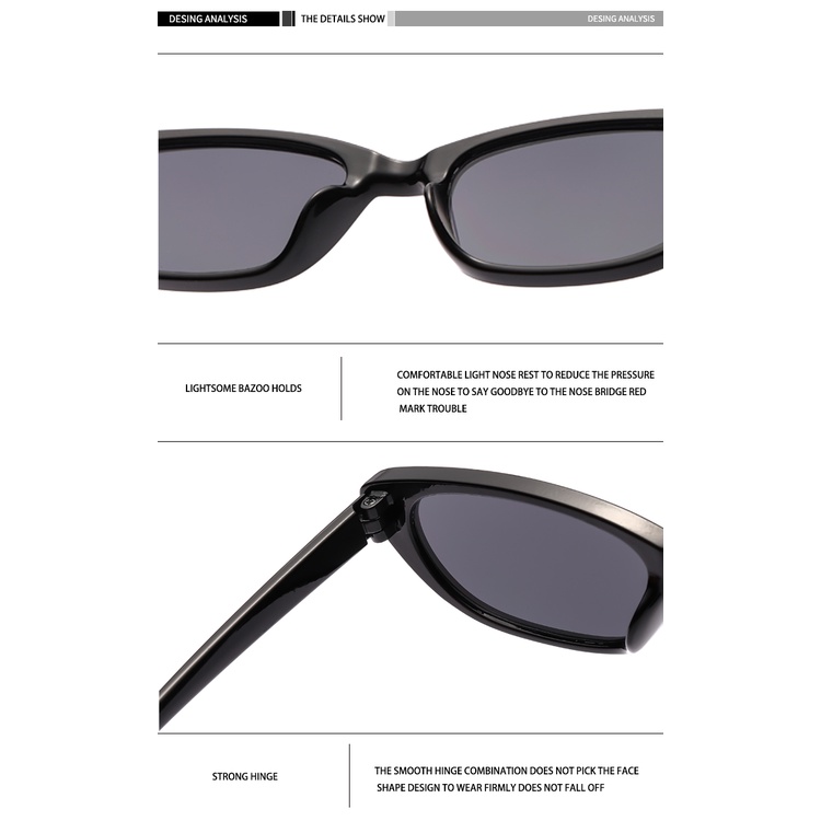 Kính mát mắt mèo thời trang Âu Mỹ 2021