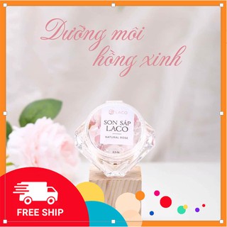 Son sáp dưỡng môi LACO không màu 10g