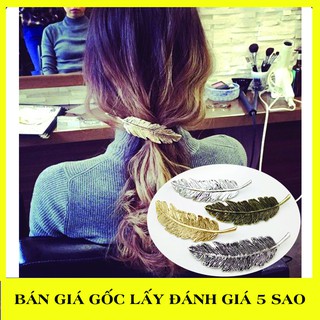 [MỚI] 1 KẸP TÓC HÌNH LÔNG VŨ CỰC DUYÊN DÁNG