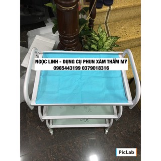 Khăn Giấy Lót Đầu, Lót Kệ, Lót Xe Đẩy Spa Phun Xăm, Trải Bàn Xăm 33x45cm (Bịch 125 Miếng)