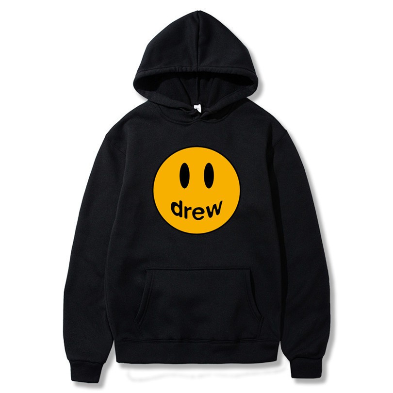 Áo nỉ Hoodie Drew house mặt cười Hogoto shop , áo nỉ bông hoodie unisex nam nữ phong cách ulzzang Hàn Quốc