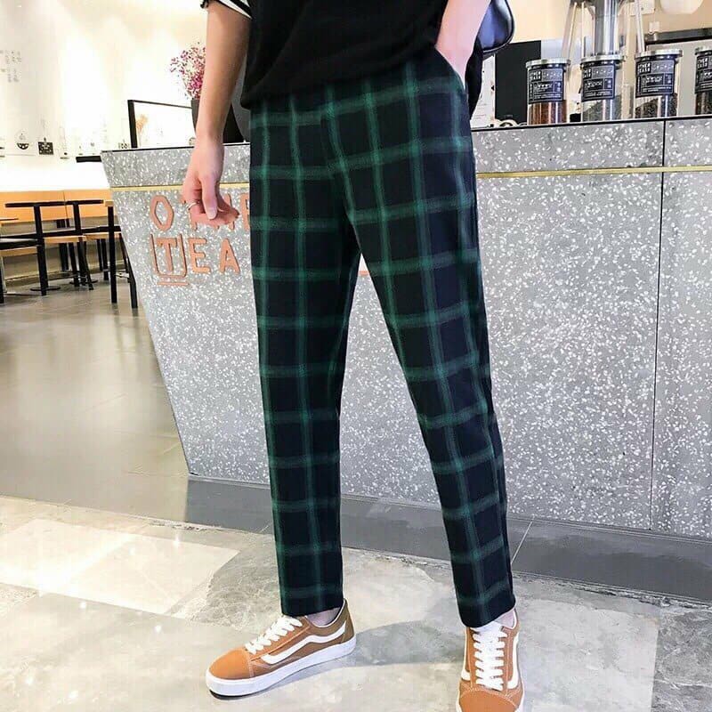 QUẦN BAGGY KẺ SỌC SIÊU XINH