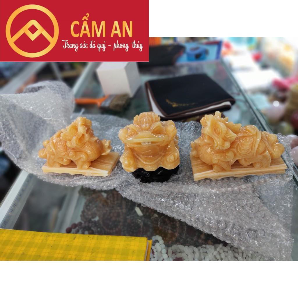 CÓC THIỀM THỪ NGẬM TIỀN TÀI LỘC ĐÁ NGỌC HOÀNG LONG 1.5 kg